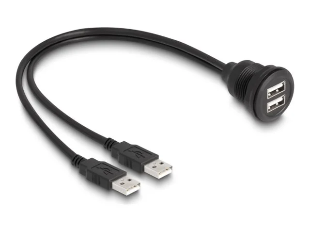 DELOCK USB 2.0 Kabel 2xUSB Typ-A Stecker