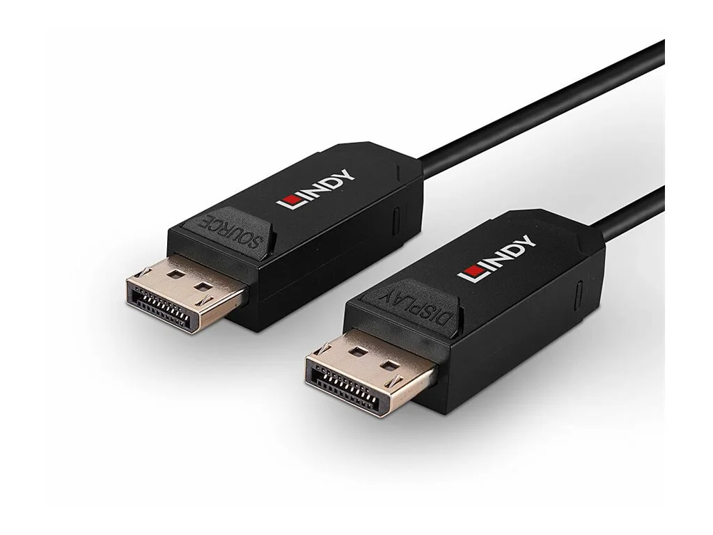 LINDY 10m Fibre Optic Hybrid DP 2.0 UHBR