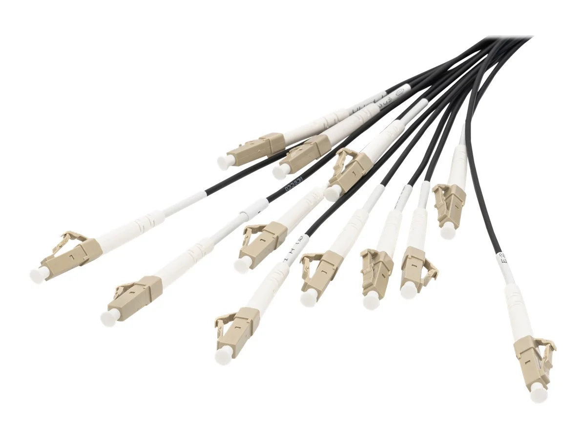 DIGITUS Breakout cable 12 Fibers OM4 30m