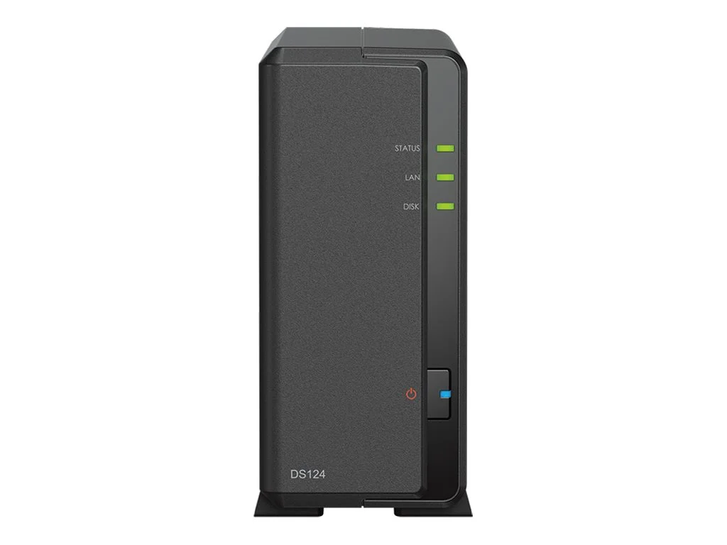 SYNOLOGY DS124 1-Bay NAS RTD1619B 1GB