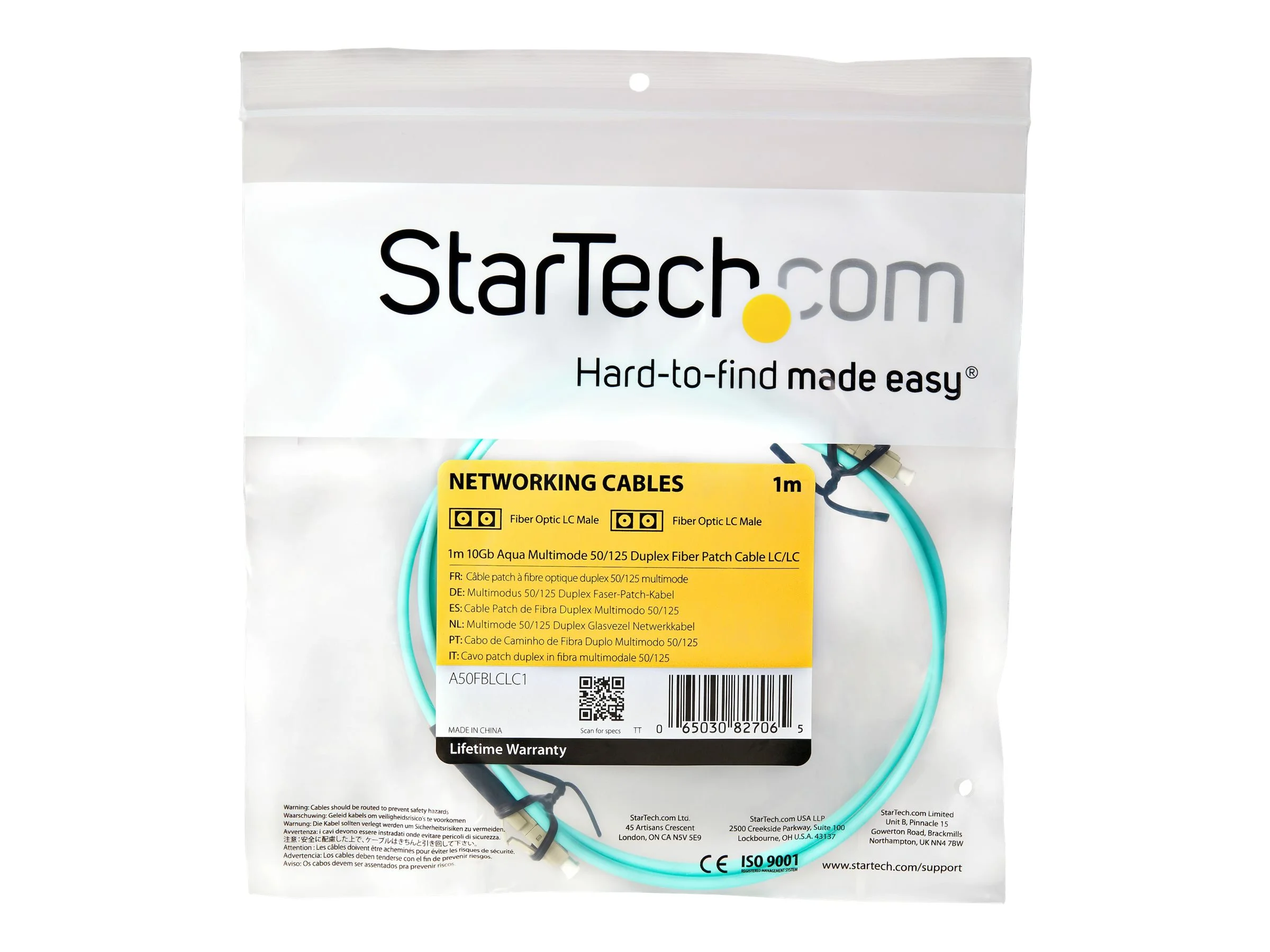 STARTECH OM3multimode Fiber Cable