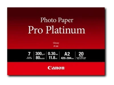 CANON PT-101 Fotopapier Pro Platinum A2