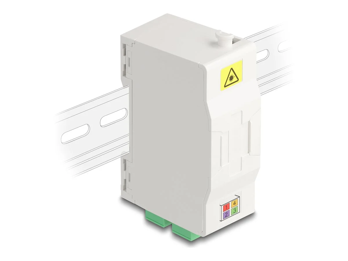 DELOCK LWL Anschlussdose 4 x SC Simplex