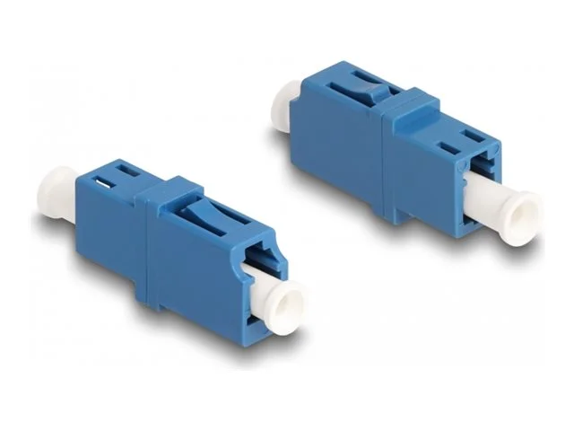 DELOCK LWL Kupplung LC Simplex UPC blau