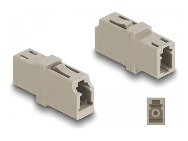 DELOCK LWL Kupplung LC Simplex OM1/OM2