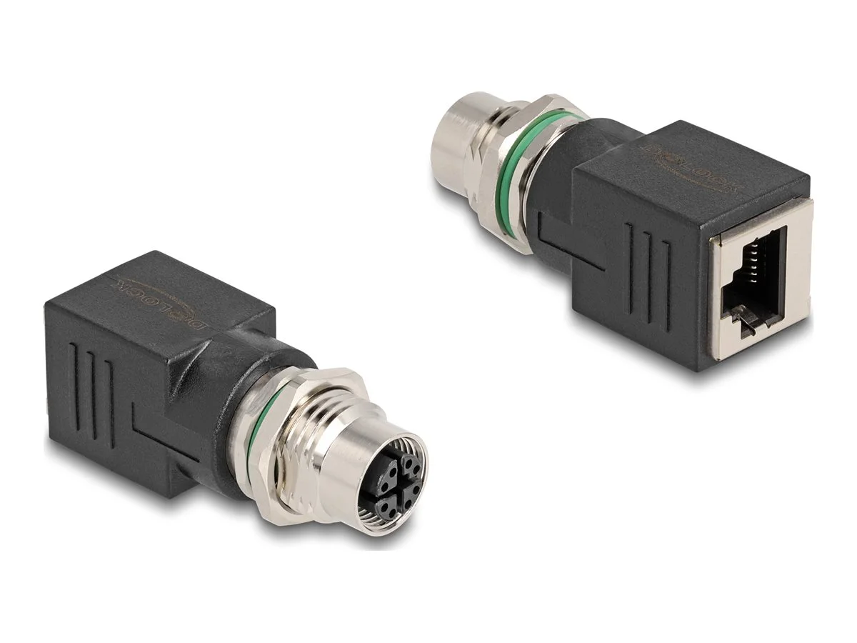 DELOCK M12 Adapter X-kodiert 8 Pin Bu