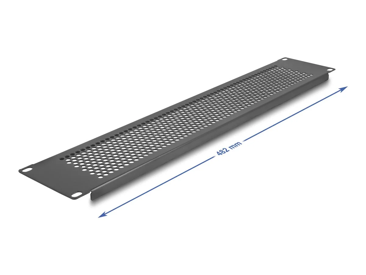 DELOCK 48,26cm Blindpanel mit Löchern 2