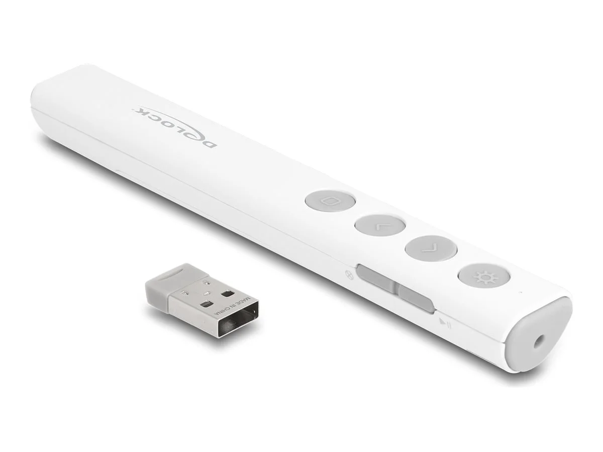DELOCK USB Laser Presenter weiss
