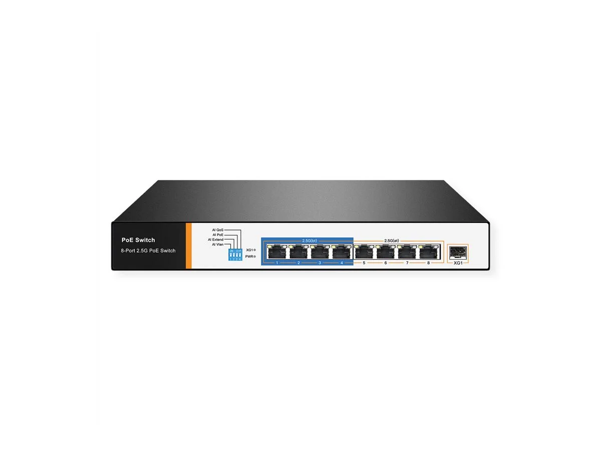 VALUE PoE++ 2,5 Gigabit Ethernet Switch