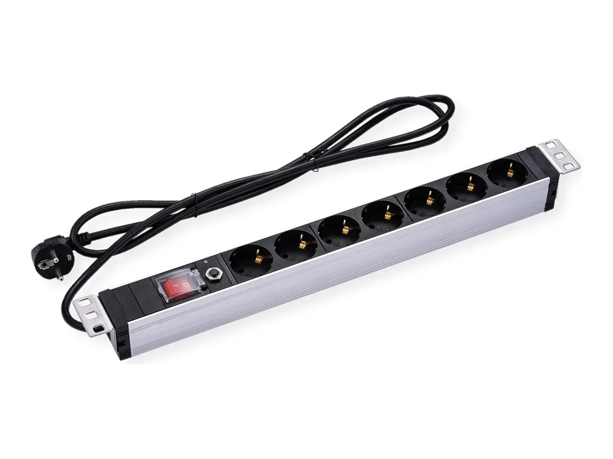 VALUE 19-Steckdosenleiste 7fach mit uber