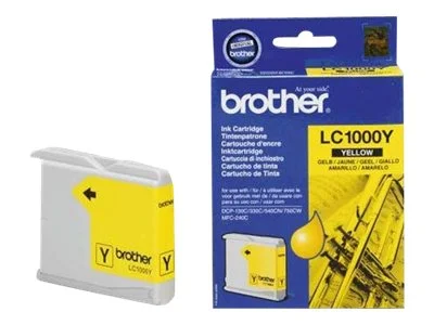 BROTHER LC1000Y Tinte Gelb 400Seiten