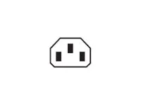 BACHMANN Kaltgerätestecker Typ 747 70C