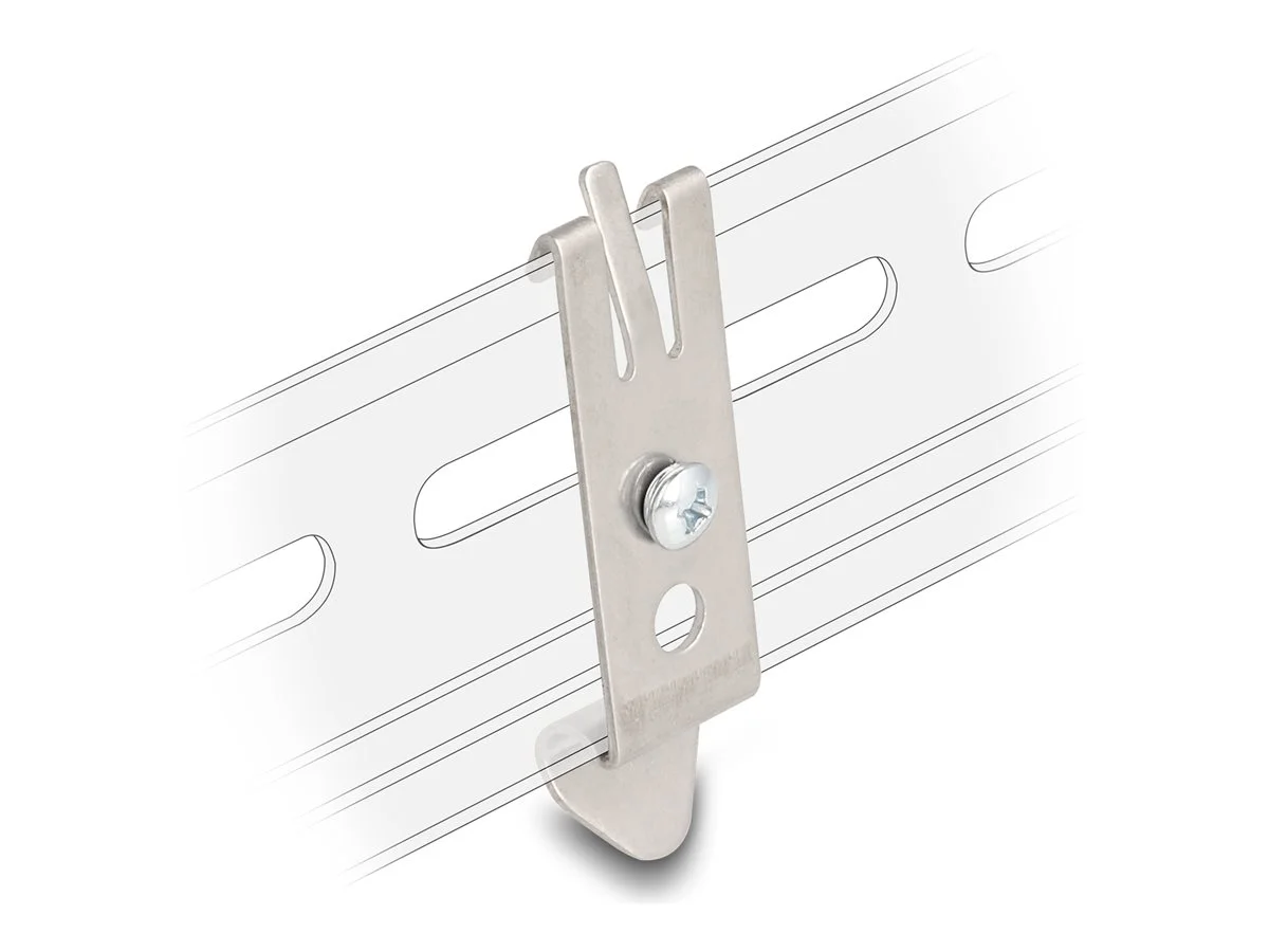 DELOCK Montagehalterung 35 mm Hutschiene