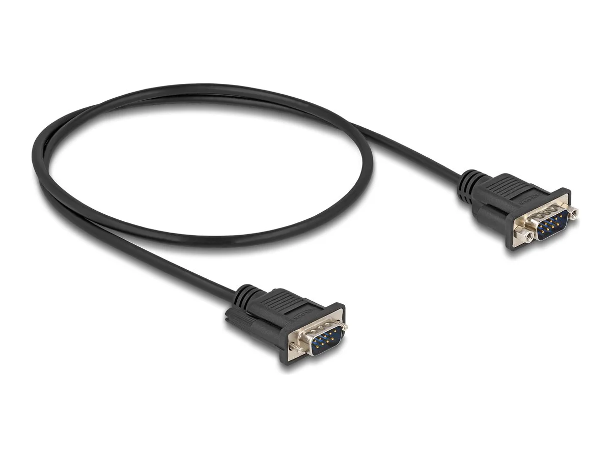 DELOCK Seriell Kabel RS-232 D-Sub9 0,5 m