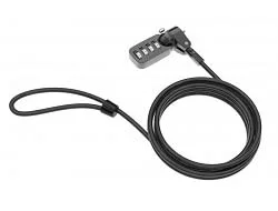 T-Bar Security Combination Cable Lock - Black