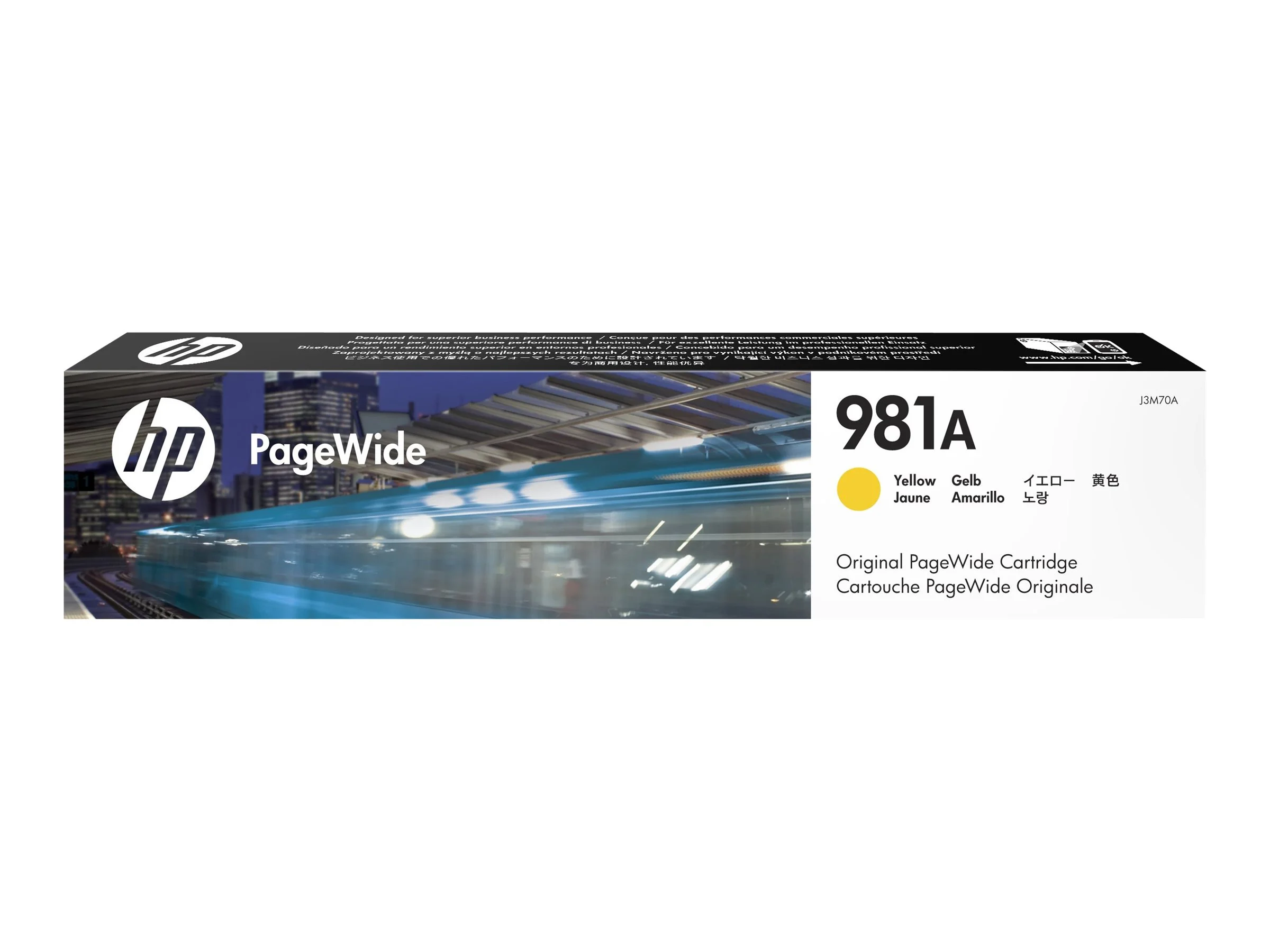 HP 981A Gelb PageWide Cartridge