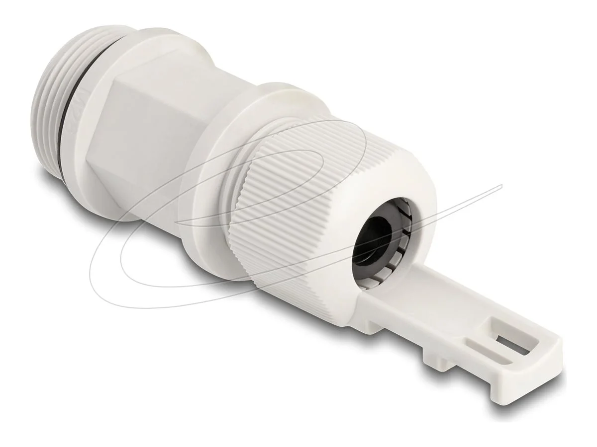 DELOCK Kabelverschraubung M28 grau