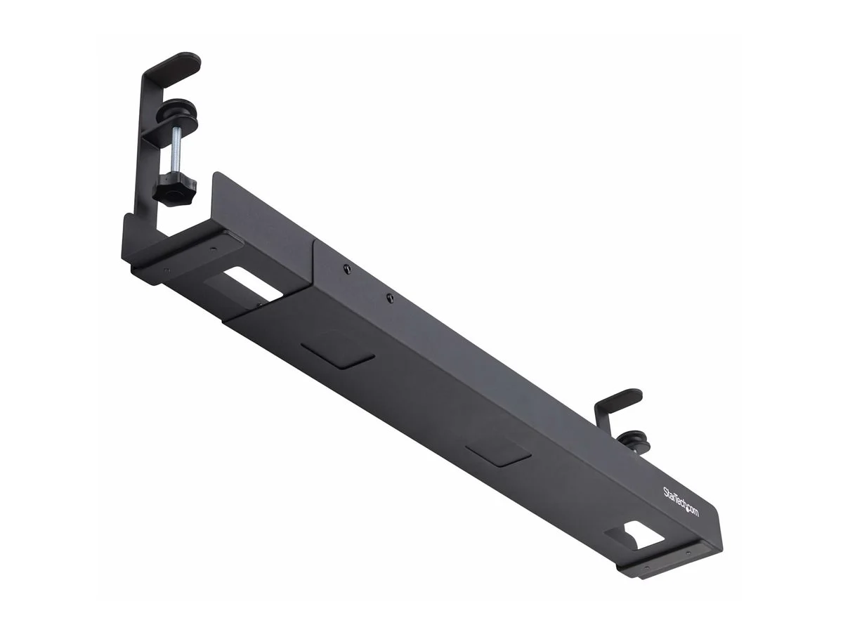 STARTECH Schreibtischkabelkanal Schwarz