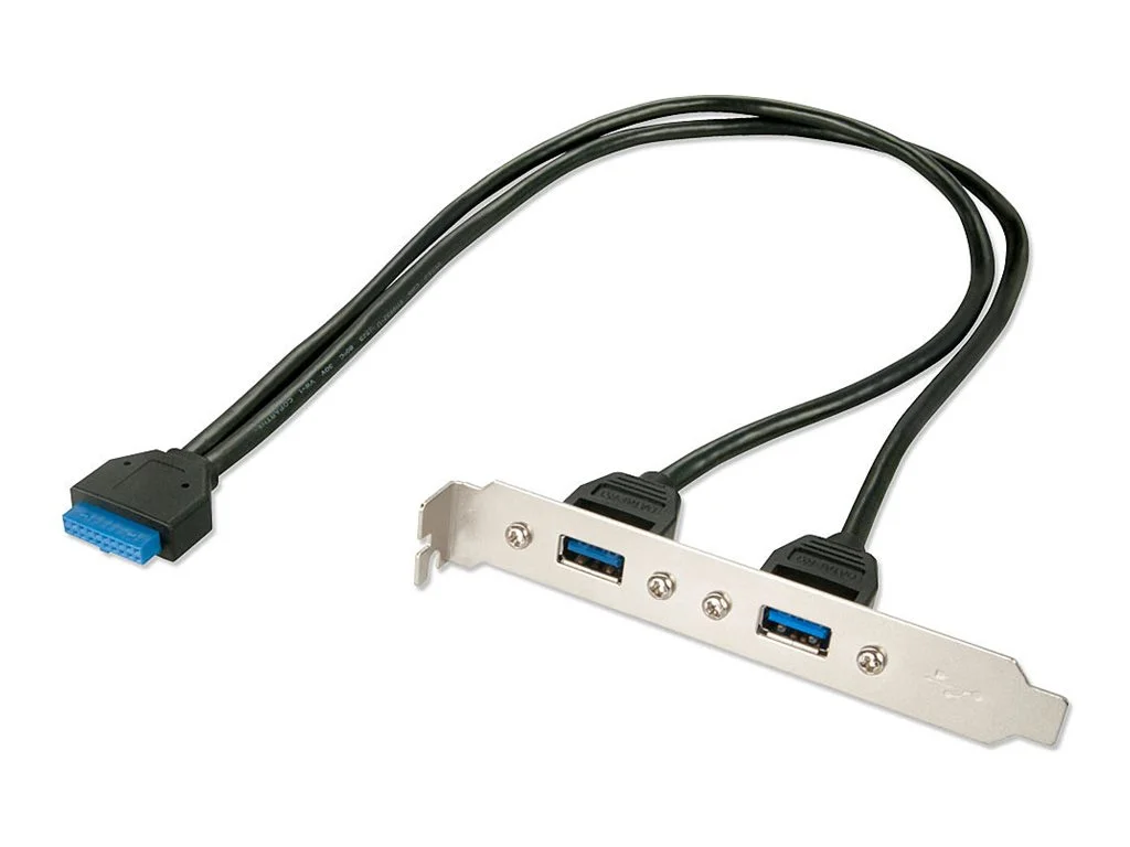 LINDY USB 3.0 Slotblech-Adapter