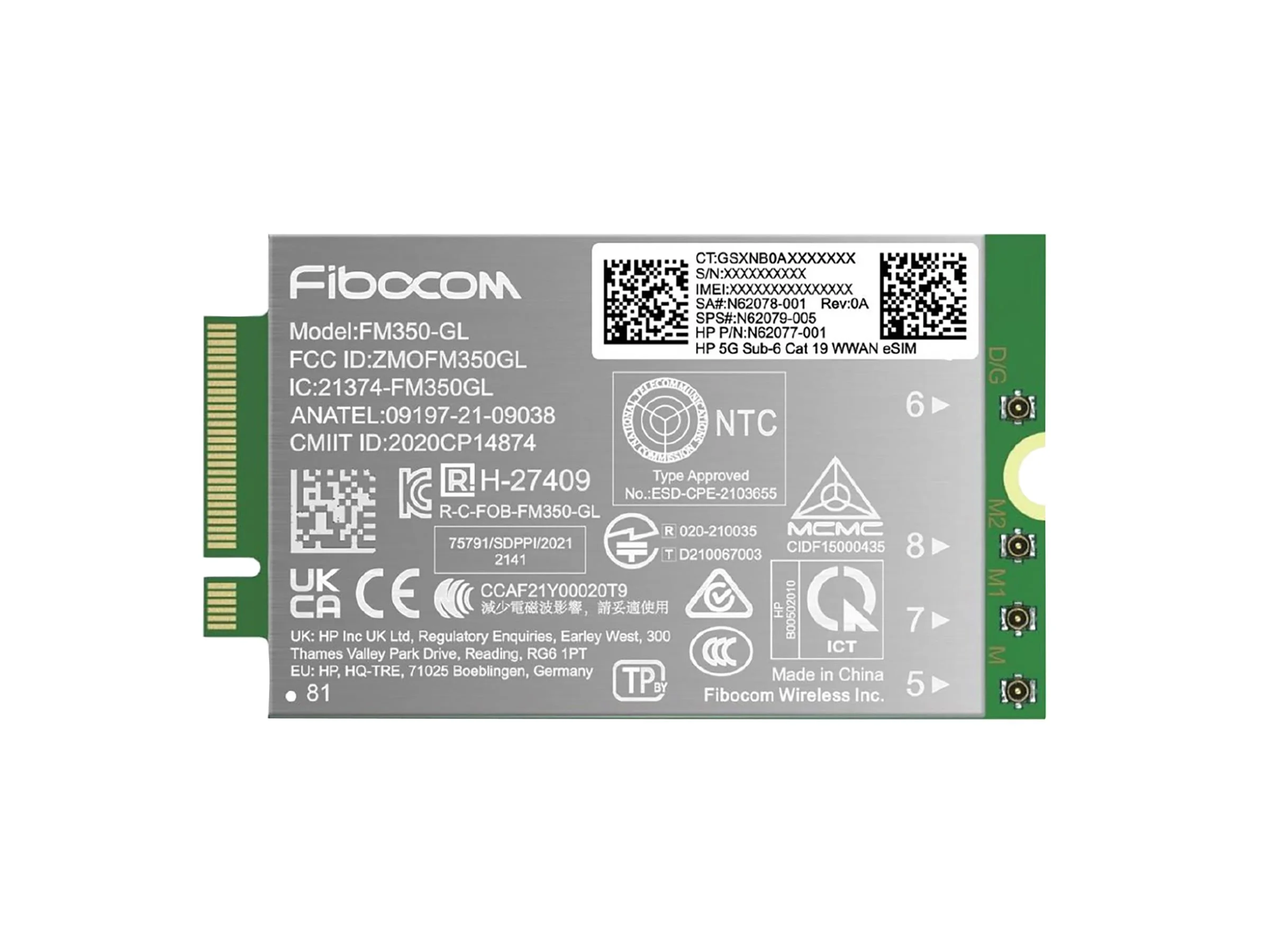 HP 5G NR/4G WWAN for G11