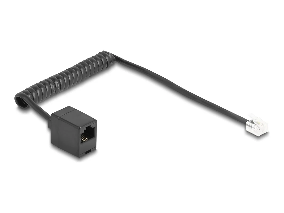 DELOCK RJ11 Stecker zu RJ45 Buchse 1m