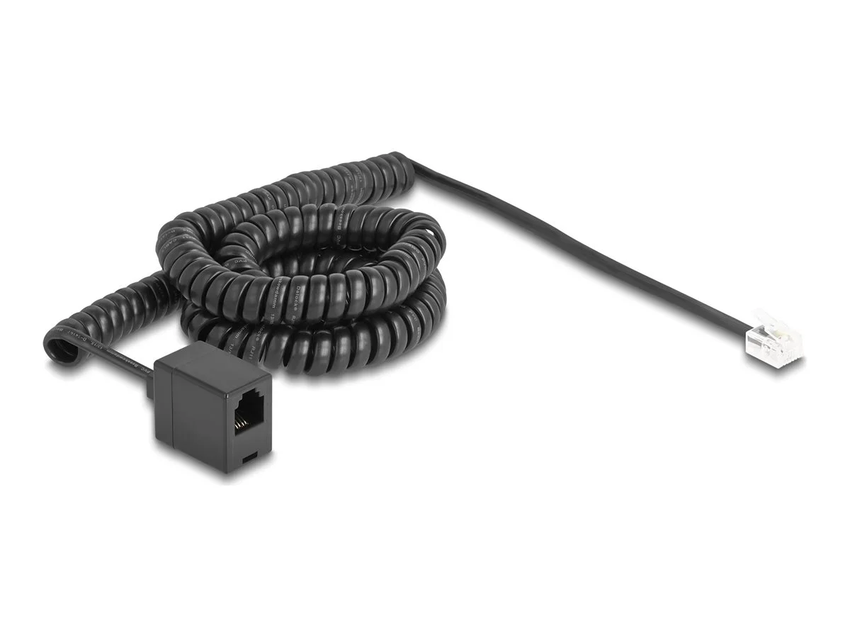 DELOCK RJ11 Stecker zu RJ11 Buchse 5m