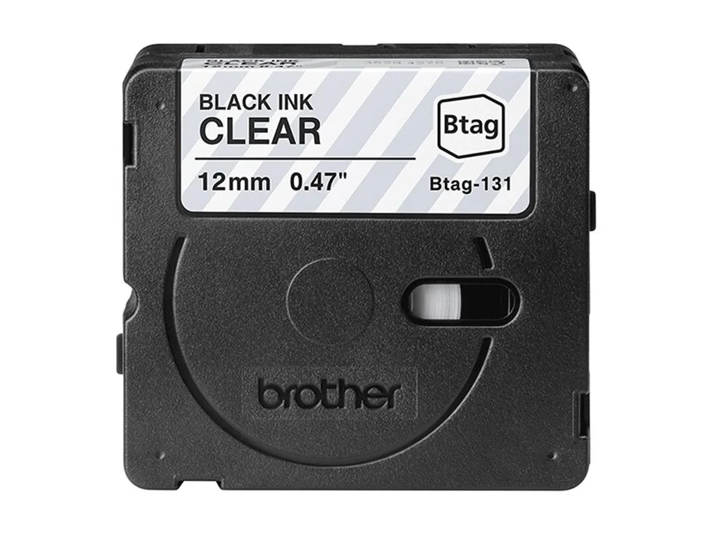 BROTHER 12MM BTAG131 Tape Black