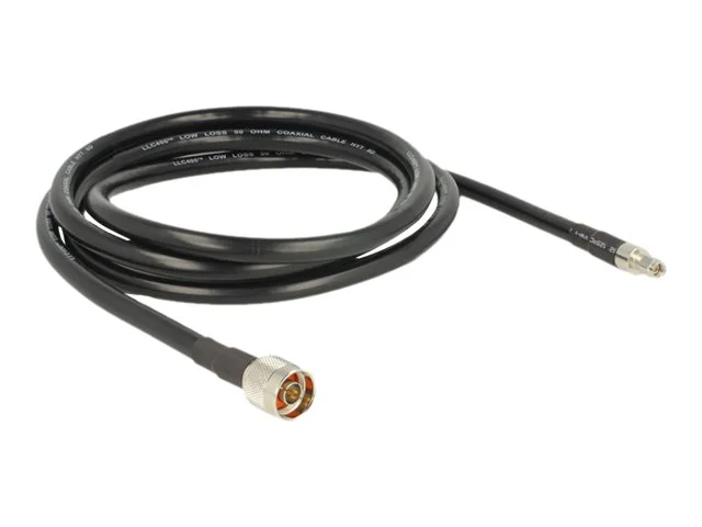DELOCK HF N Stecker > RP-SMA Stecker 2 m