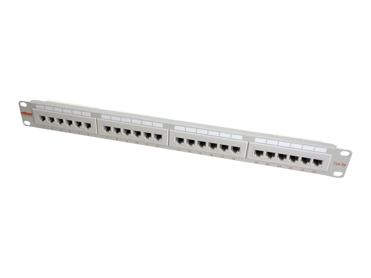 ROLINE Kat.5e Class D 48,26cm-Patchpanel