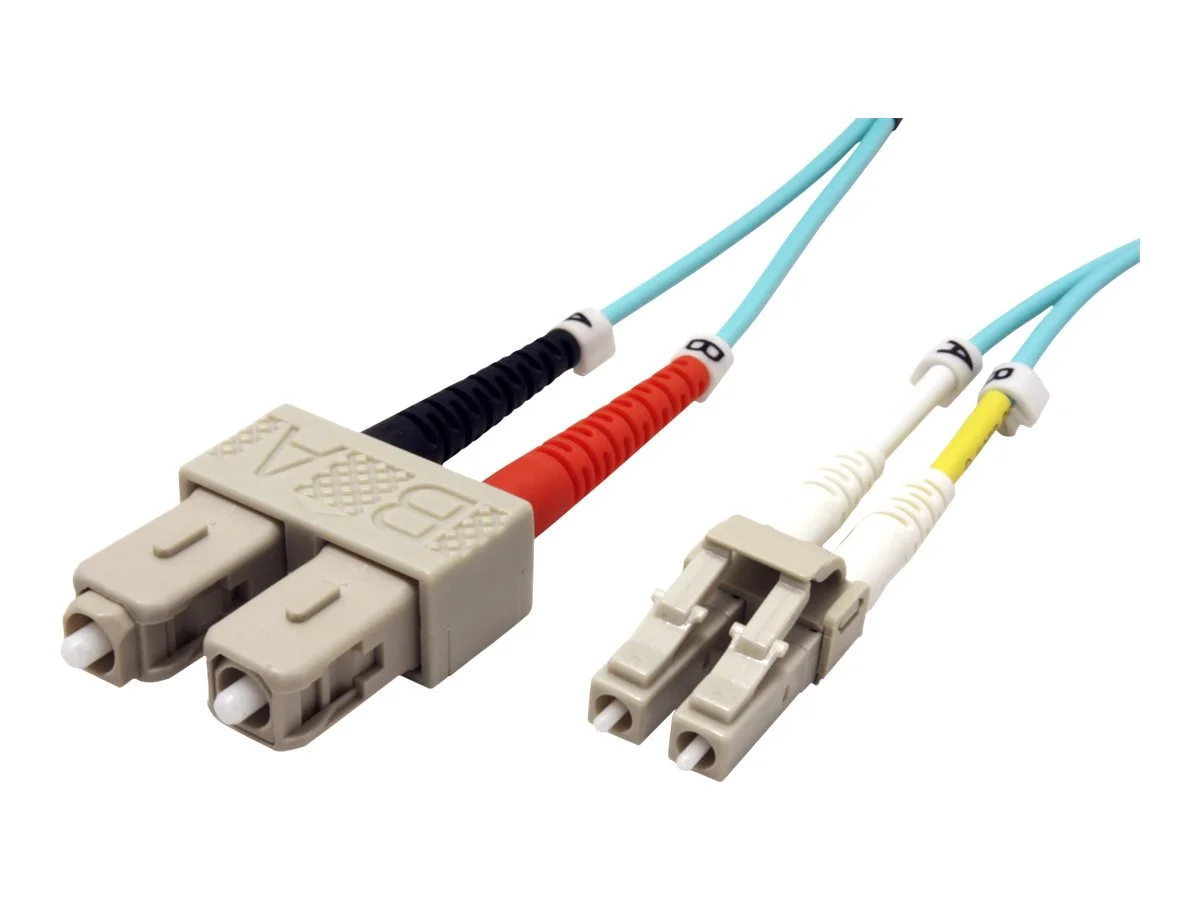 ROLINE LWL-Kabel LC/SC türkis 0,5m