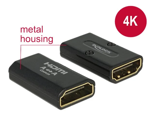 DELOCK Adapter HDMI-A Buchse > Buchse 4K