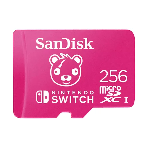 Nintendo Microsd Uhs I Card 256GB Fortnite Edit. Cuddle Team