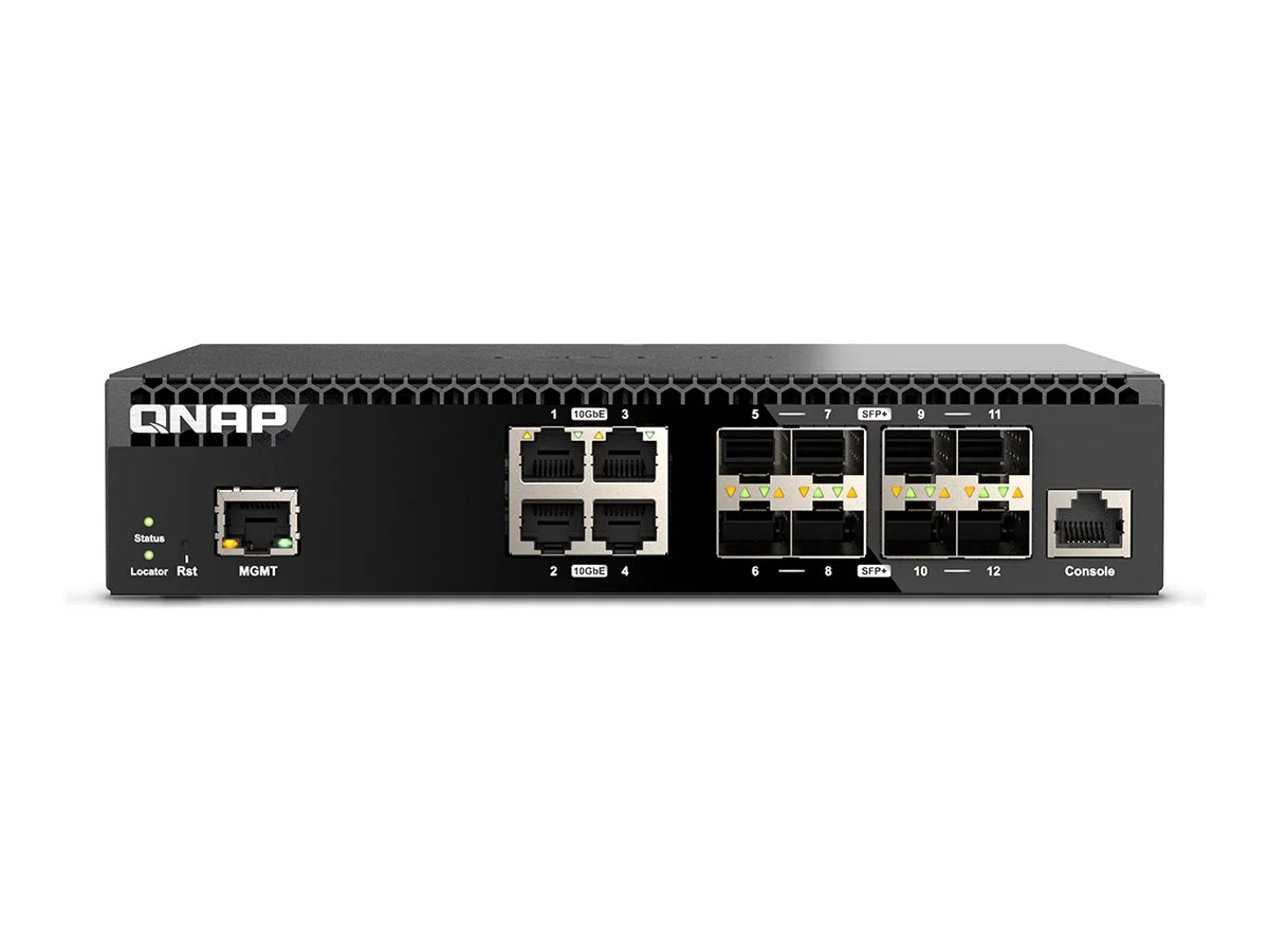 QNAP QSW-M3212R-8S4T Managed Switch