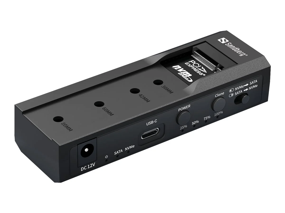 SANDBERG USB 3.2 Cloner and Dock for M2