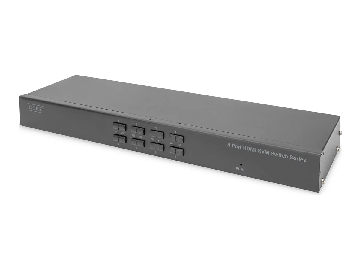 ASSMANN 48,26cm Rackmount 8Port HDMI KVM