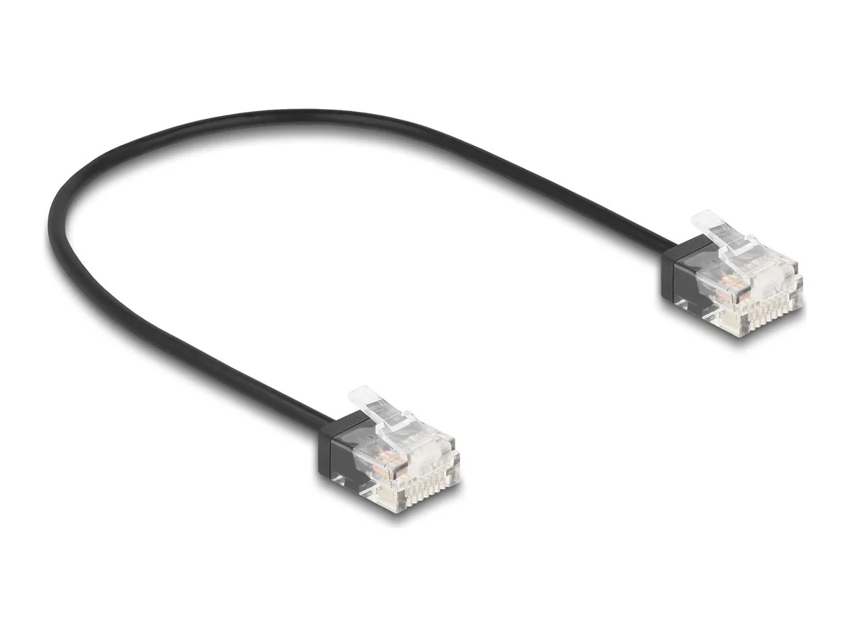 DELOCK RJ45 Netzwerkkabel Cat.6 UTP 0,3m