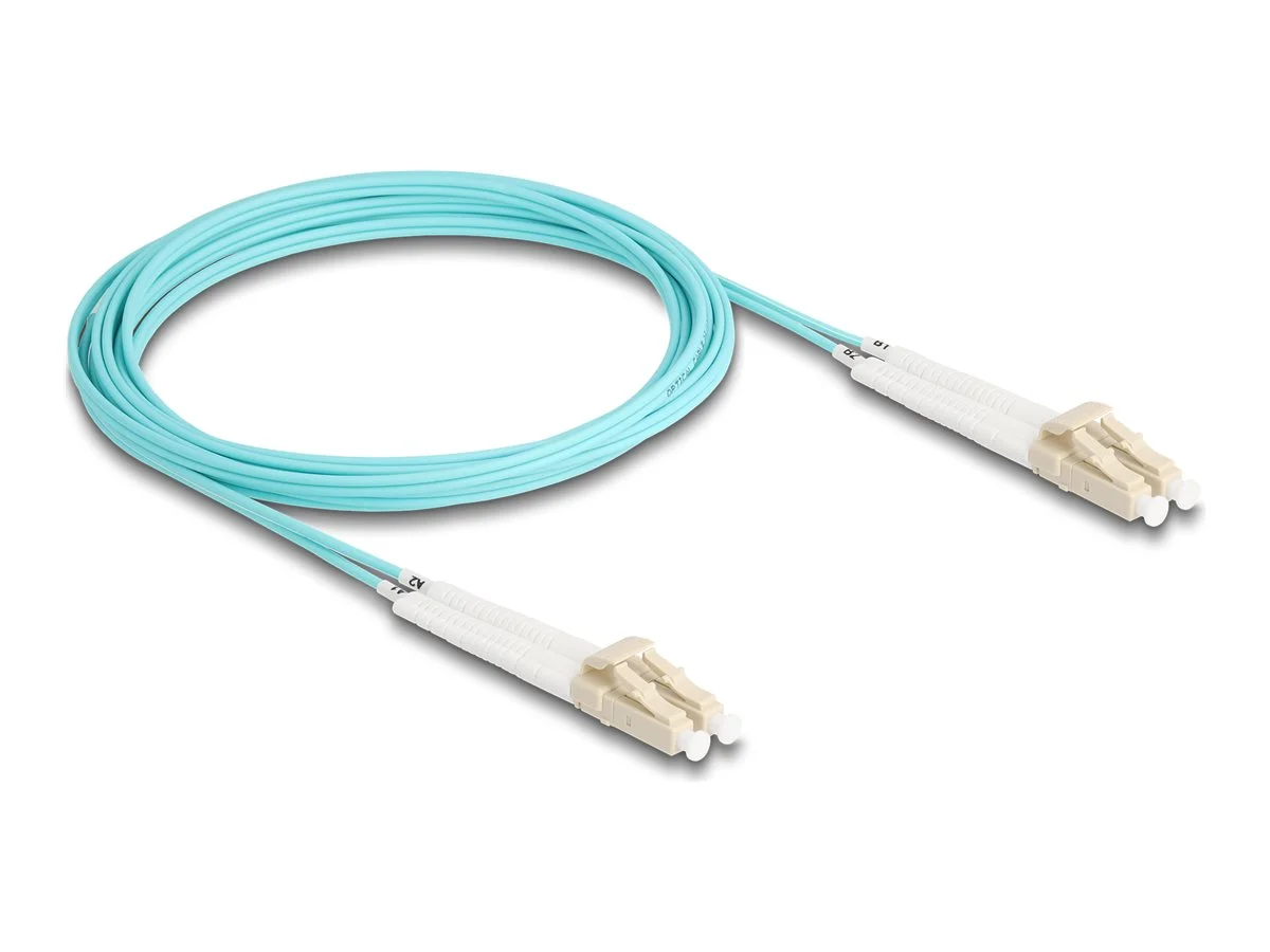 DELOCK LWL Kabel LC Duplex OM3 3m