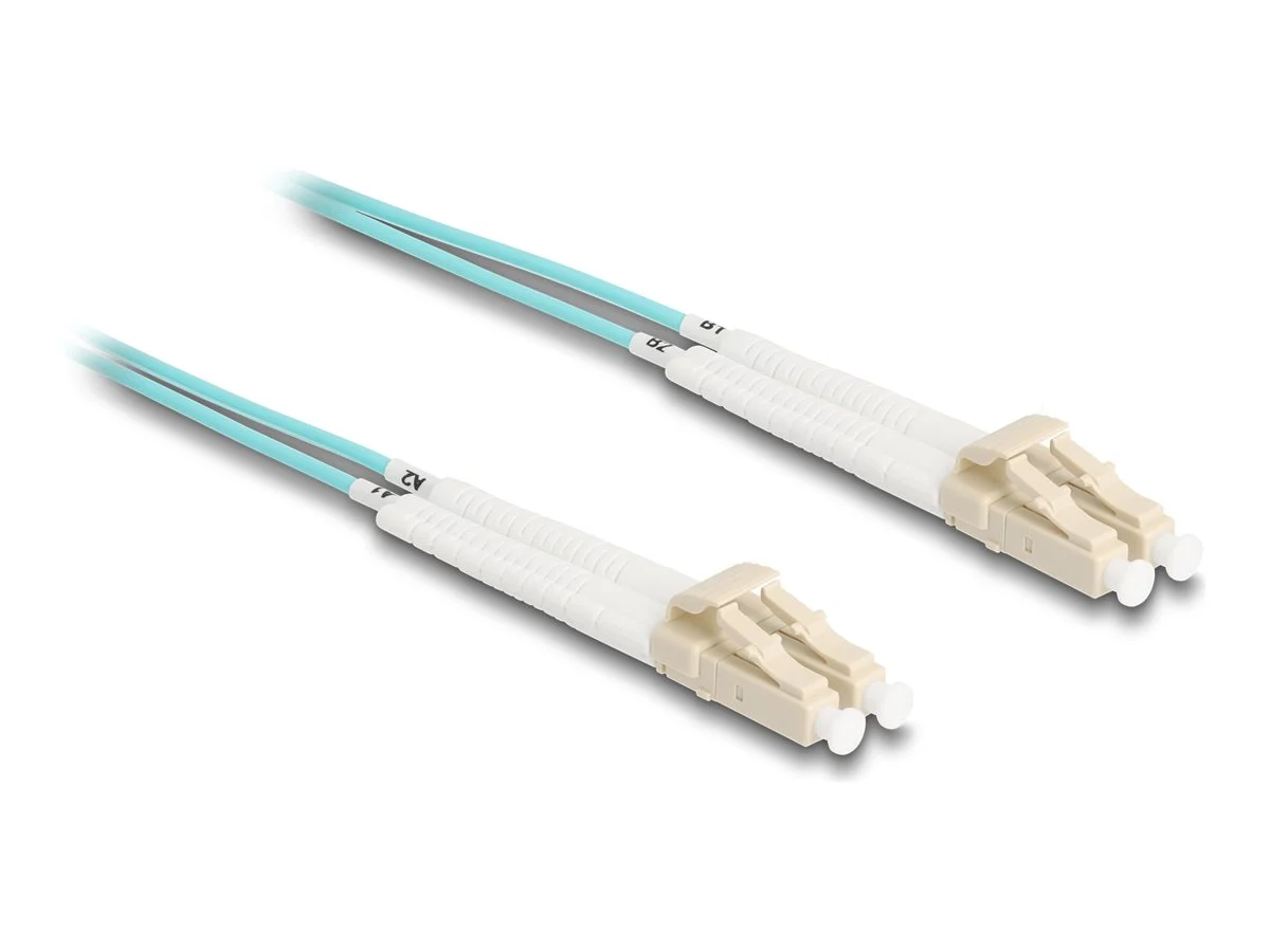 DELOCK LWL Kabel LC Duplex OM3 5m