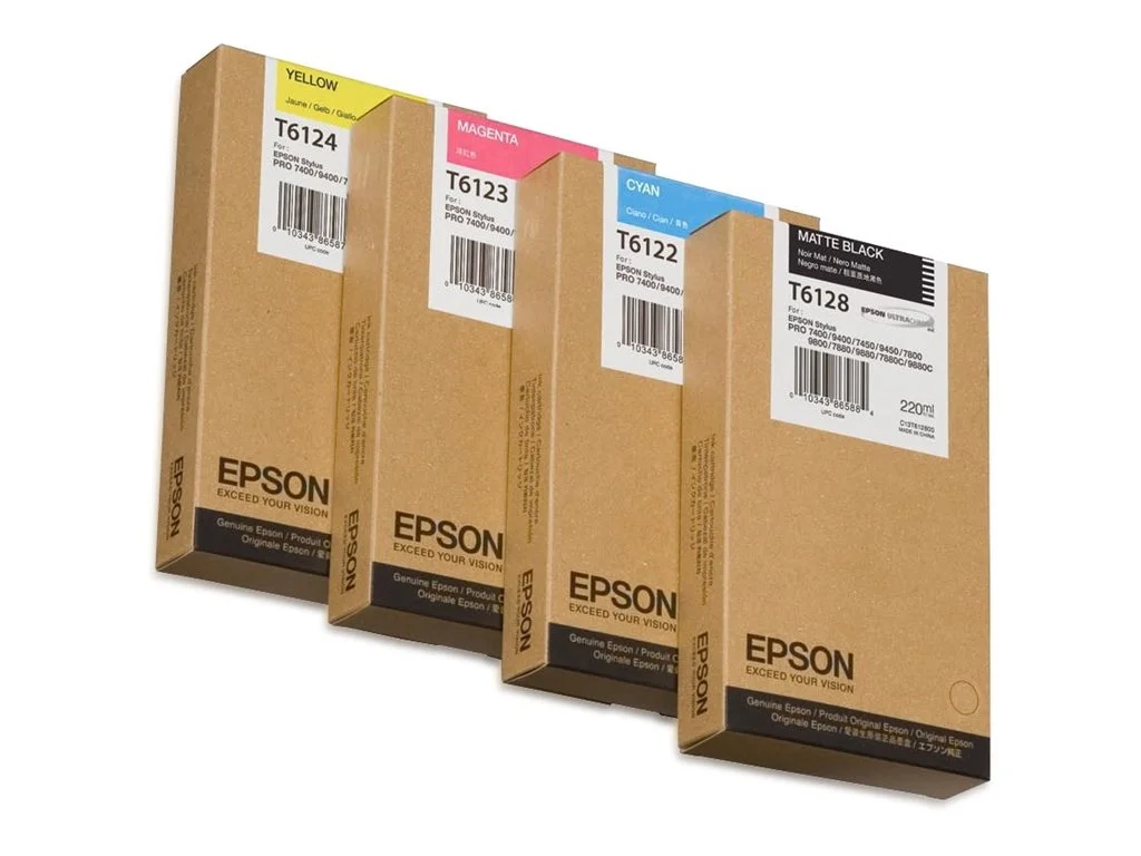 EPSON T6128 Ink Cartridge Matte Black