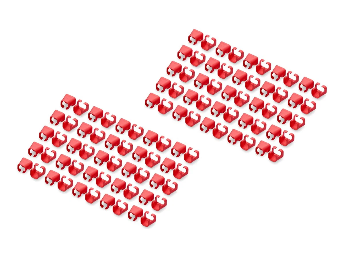 ASSMANN Color clips for RJ45 cable red