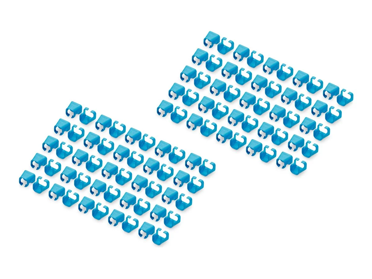 ASSMANN Color clips for RJ45 cable blue