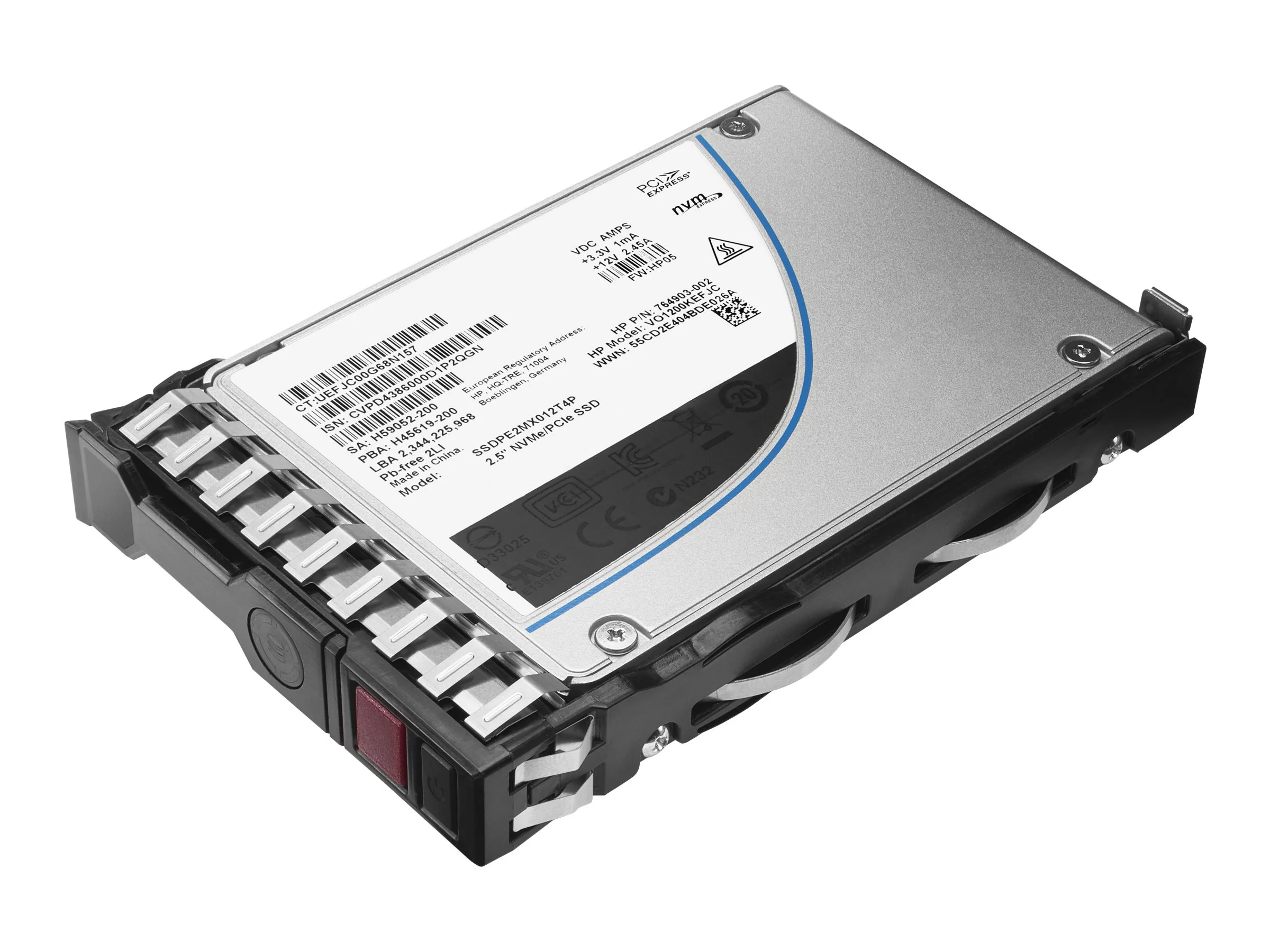 HPE 6.4TB NVMe MU E3S EC1 CM7 SSD