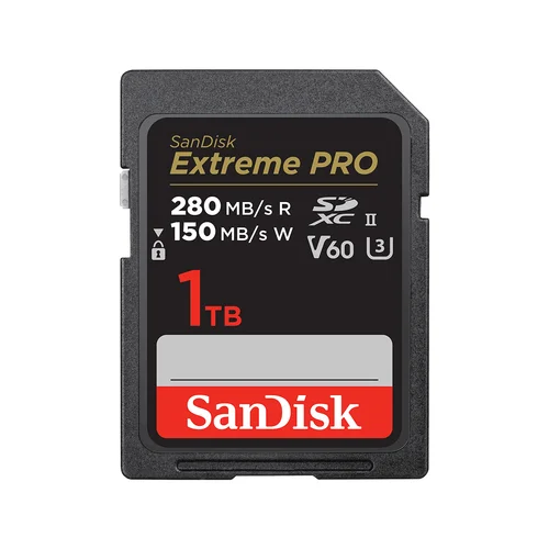 Pro 1TB V60 Uhs-II SD Cards 280/150MB/S V60 C10 Uhs-II