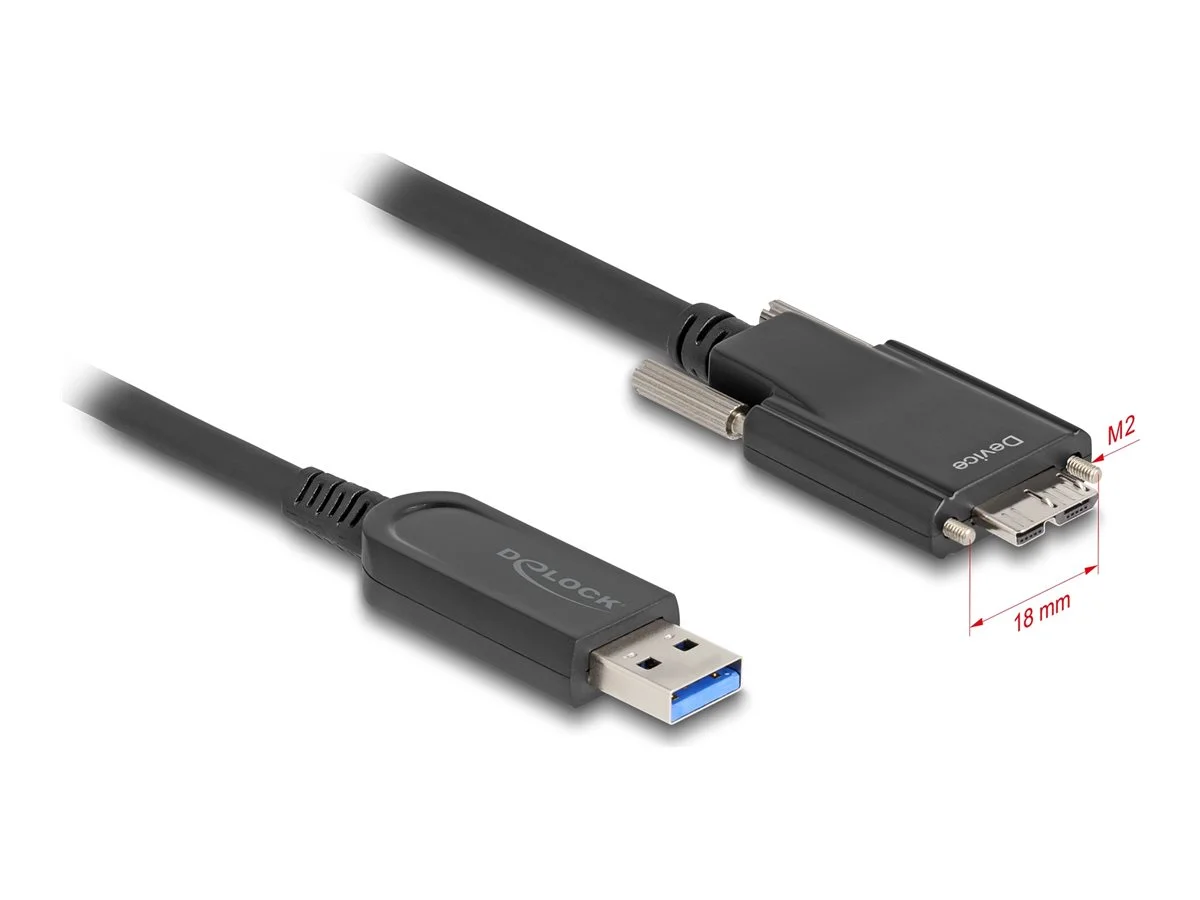 DELOCK Kabel USB Typ-A zu Micro-B 15m