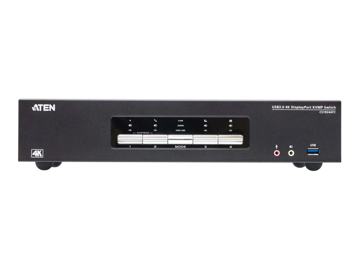 ATEN CS1924ATC 4-Port USB DP KVM Switch