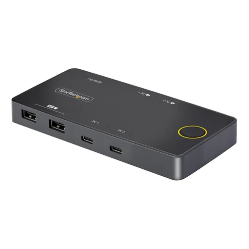 USB-C KVM Switch 4K 60HZ 100W PD Pass-Through