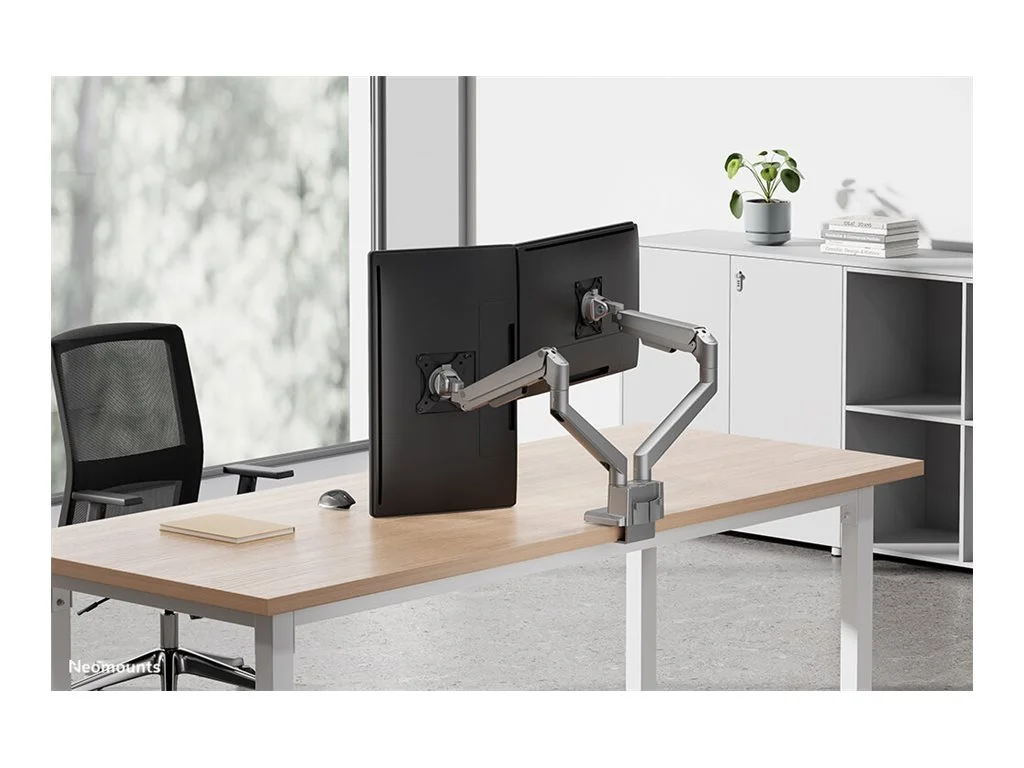 NEOMOUNTS Next Slim Desk Mount double