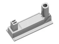 BACHMANN Desk2 Klebesockel-Set weiss