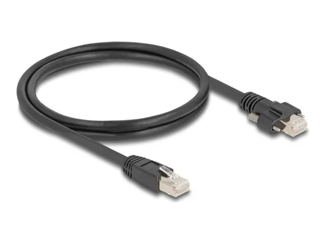 DELOCK Kabel RJ45 Cat.6A S/FTP 1 m