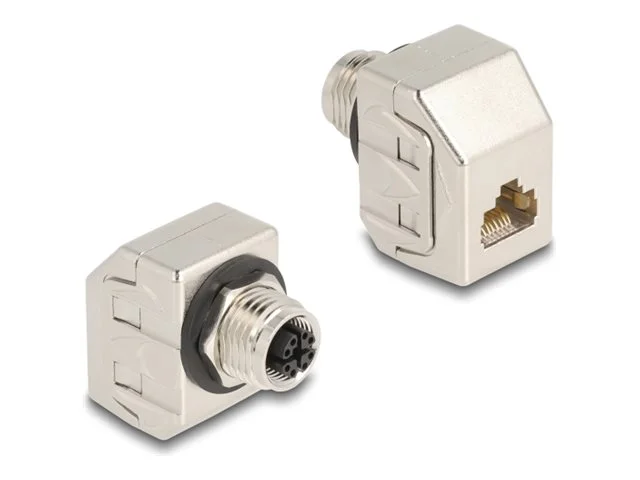 DELOCK M12 Adap X-kodiert 8 Pin zu RJ45